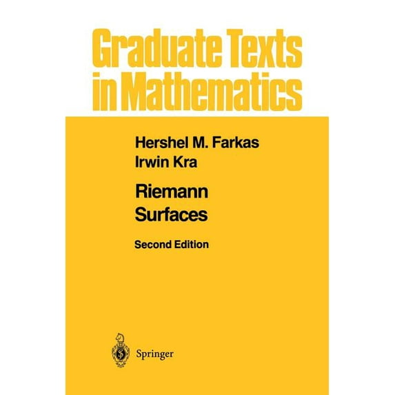 Graduate Texts in Mathematics Riemann Surfaces, Book 71, (Paperback)