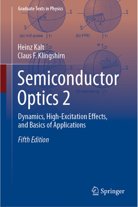 Graduate Texts in Physics Semiconductor Optics 2: Dynamics, High-Excitation Effects, and Basics of Applications, (Hardcover)