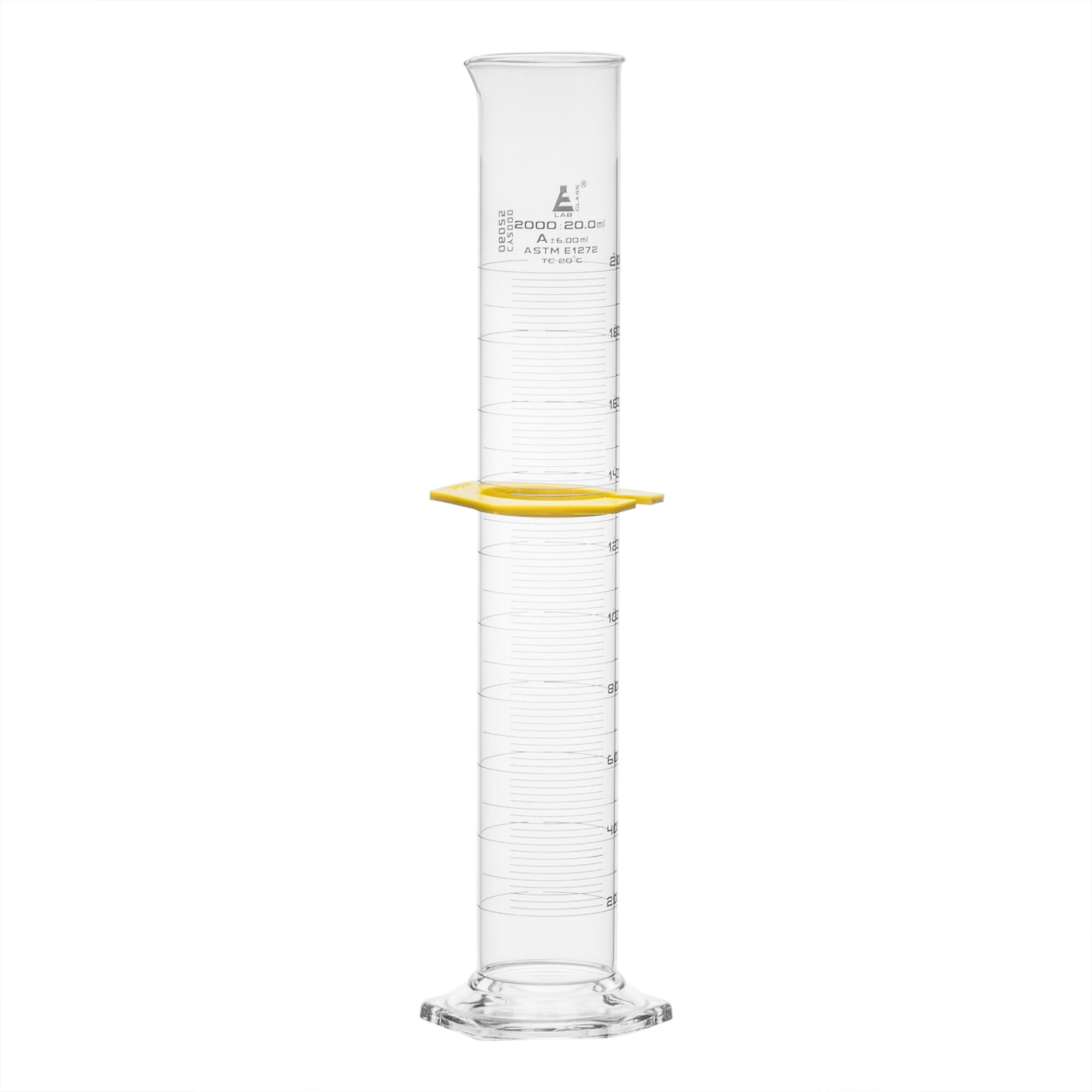 Graduated Cylinder, 2000mL ASTM, Class A Tolerance ±6.00mL