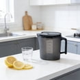 thumbnail image 1 of Graduated Plastic Cold Water Pitcher with Spigot, 72 oz Refrigerator-Safe Beverage Dispenser, Large-Capacity Fruit Infuser Jug for Household Use, 1 of 6