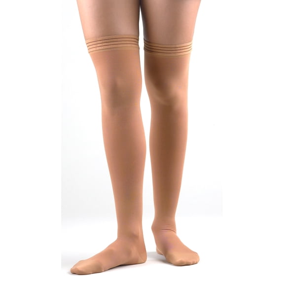 Graduated Therapy 20-30 Thigh Closed Toe Beige Md