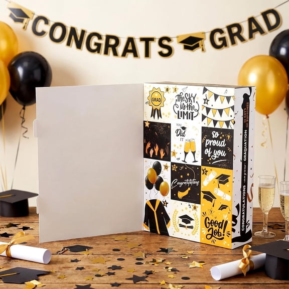 Graduation 12-Day Countdown Advent Calendar Box, Congrats Grad Surprise Gift for 2025/2026 Grads