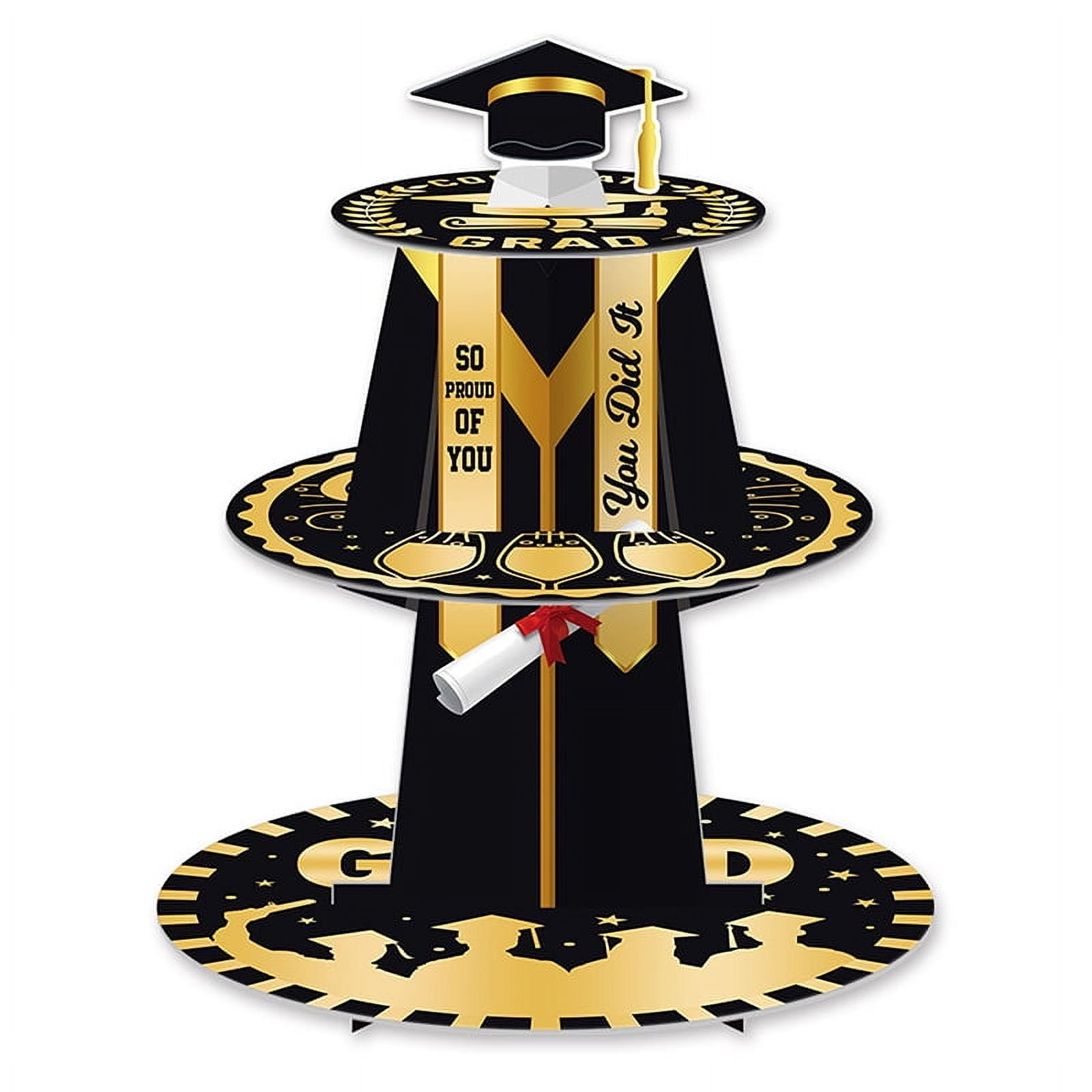 Graduation 2025 Banner Decor Set Class Of 2025 Hanging Swirls, Foil Tassel Garland, Photo