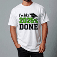 thumbnail image 1 of Graduation 2025 Simple Class Year Celebration Design Unisex Tee,S- 5XL, 1 of 2