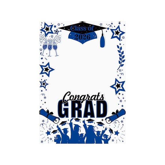 Graduation 2026 Photo Booth Frame | Photo Props for Photo Booth | Class of 2026 Graduation Photo Props for Graduation Parties, Yard Displays and Celebrations Check Out This