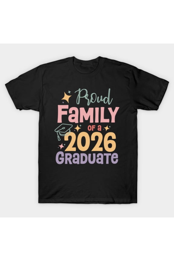 Graduation 2026 Retro Neon Cyberpunk Synthwave Style Senior Unisex T-Shirt
