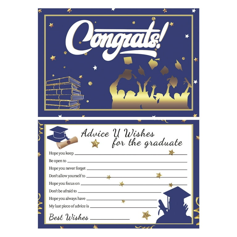 Graduation Advice Cards - 10PCS Graduation Party Supplies Advice for the Graduate Graduation Decorations Party Favors Table Games Personalized Graduation Cards - Walmart.com Graduation Advice Cards - 10PCS Graduation Party Supplies Advice for the Graduate Graduation Decorations Party Favors Table Games Personalized Graduation Cards - Walmart.com
