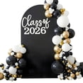 thumbnail image 1 of Graduation Backdrop Party Decor, White, 1 Set Themed Kit, Suitable for Graduation Season Party, 1 of 6