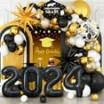 Graduation Balloons Garland Arch Kit, Graduation Balloons Class of 2024