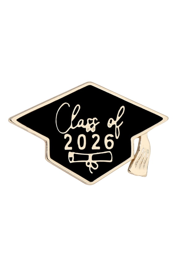Class of 2026 Metal Graduation Pins, Lapel Badges for Graduation Cap Brooch, Congrats 2026 Gift for High School College Teacher Student, Clothes Bags Decoration