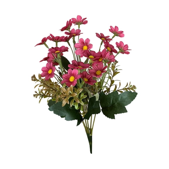 Artificial Wildflower Bouquet, Silk Wild Flowers Realistic Flowers for Outside, Bulk Garden Party Wildflower Party Decorations, Summer Home Decor