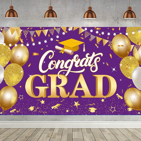 Graduation Banners Senior Banner Class Of 2026 Graduation Decorations Class Of 2026 Banners 2026 Graduation De Cor Congrats Grad Banner Senior Night Banner Back Drop Graduation Decorations