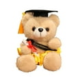 thumbnail image 1 of Graduation Bear Class of 2025 Graduation Plush Graduation Bear Gift Kindergarten Graduation Stuffed Animal Graduation Doll with Diploma and Sash for Graduation Day Gift, 1 of 6