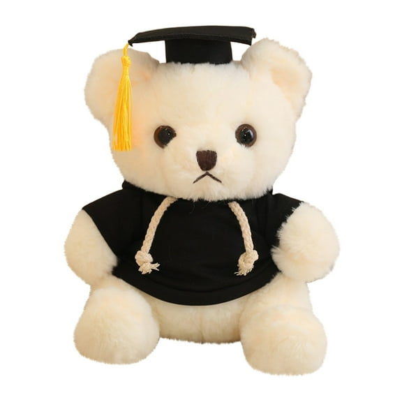 Graduation Bear Doll Soft Plush Teddy Toy Dolls Graduation Bear Doll for Graduation School
