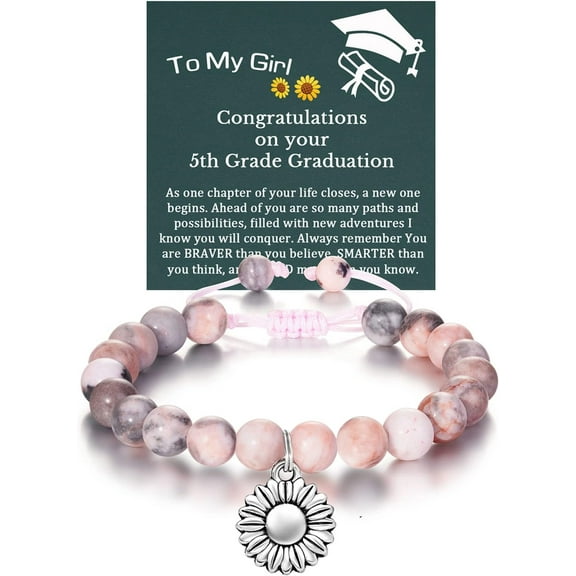 Graduation Bracelet Gifts for Girls College High School 5th Grade 8th Grade Graduation