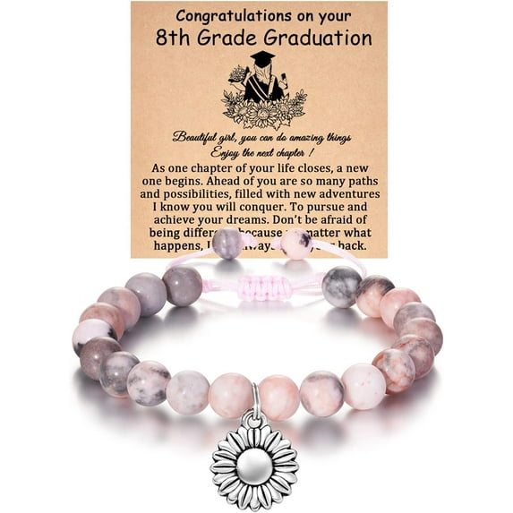 Graduation Bracelet Gifts for Girls College High School 5th Grade 8th Grade Graduation