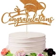thumbnail image 1 of Graduation Cake Topper 2026 with Graduation Cap, Congratulations Cake Topper for Cake, Congrats Grad Cake Topper, Graduation Cake Decorations 2026 for College High School Graduation Party Decor, 1 of 7