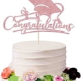thumbnail image 1 of Graduation Cake Topper 2026 with Graduation Cap, Congratulations Cake Topper for Cake, Congrats Grad Cake Topper, Graduation Cake Decorations 2026 for College High School Graduation Party Decor, 1 of 7