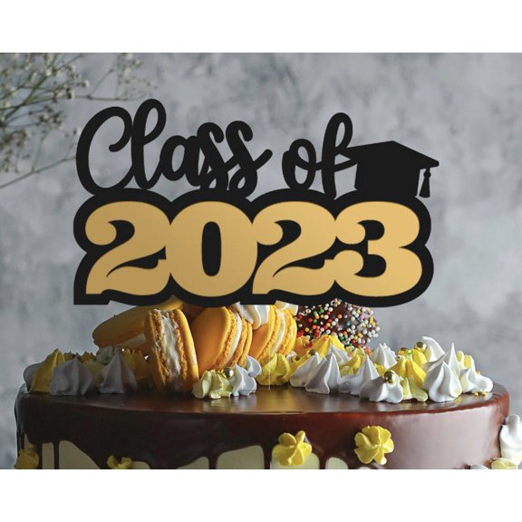 Graduation Cake Topper | Class of 2023 Party decor | Graduation Gift | Graduation Decors 2023 | Class of 2023 gift