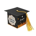 Graduation Candy Boxes Party Graduation Cap Gift Box With Tassel