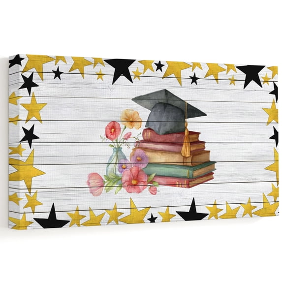 Graduation Topper Design Graduation Cap Canvas Wall Art 40