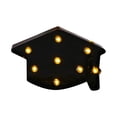 thumbnail image 1 of Graduation Cap Decorations, 8.6X6inch Light Up Letters Grad Hat, Battery Powered Marquee Lights, Doctoral Tam Ceremony, Party Table Centerpiece for Grad Party Home Bar Bedroom Decor, 1 of 6