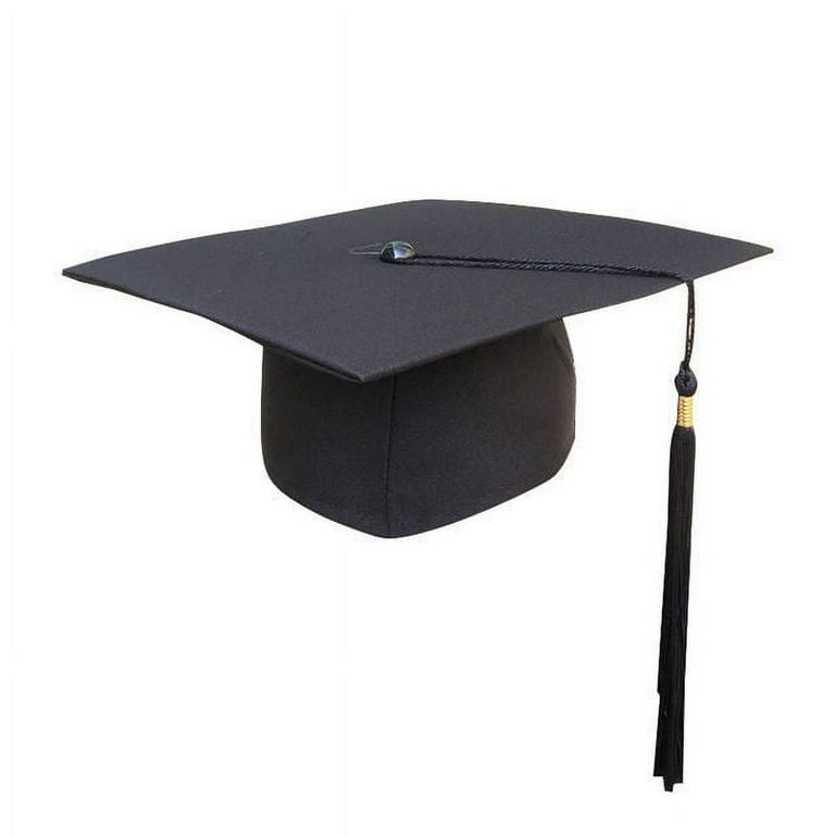 Graduation Cap Hat Adults Student Mortar Board Graduation Hat Cap Fancy Dress Accessory Photo PropsC
