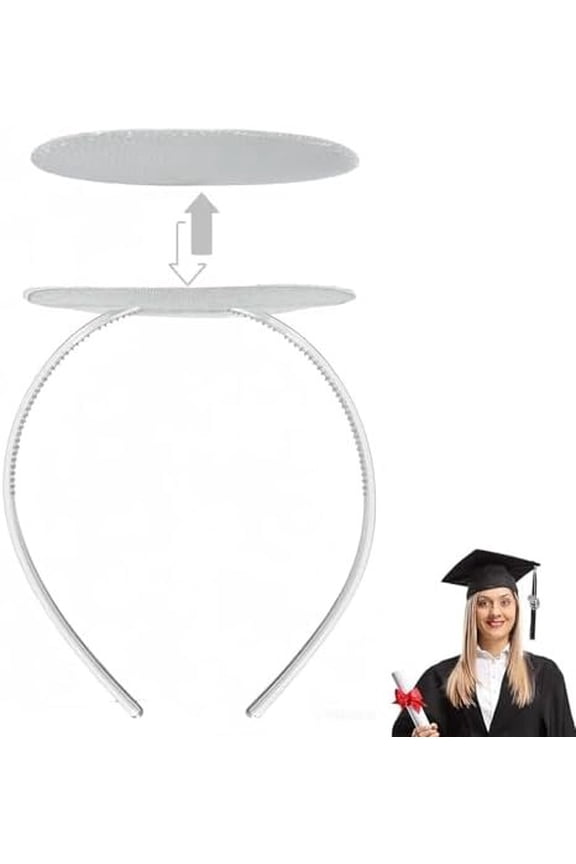 Graduation Cap Headband Secures Your Grad Cap Upgrade Insert Hairstyle Hat Accessories Hairband for Graduates