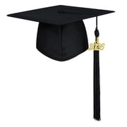 Graduation Cap Knit Square Design Bachelor Hat For Graduates Year of 2026 Grad Doctor Hat for Graduation Ceremony