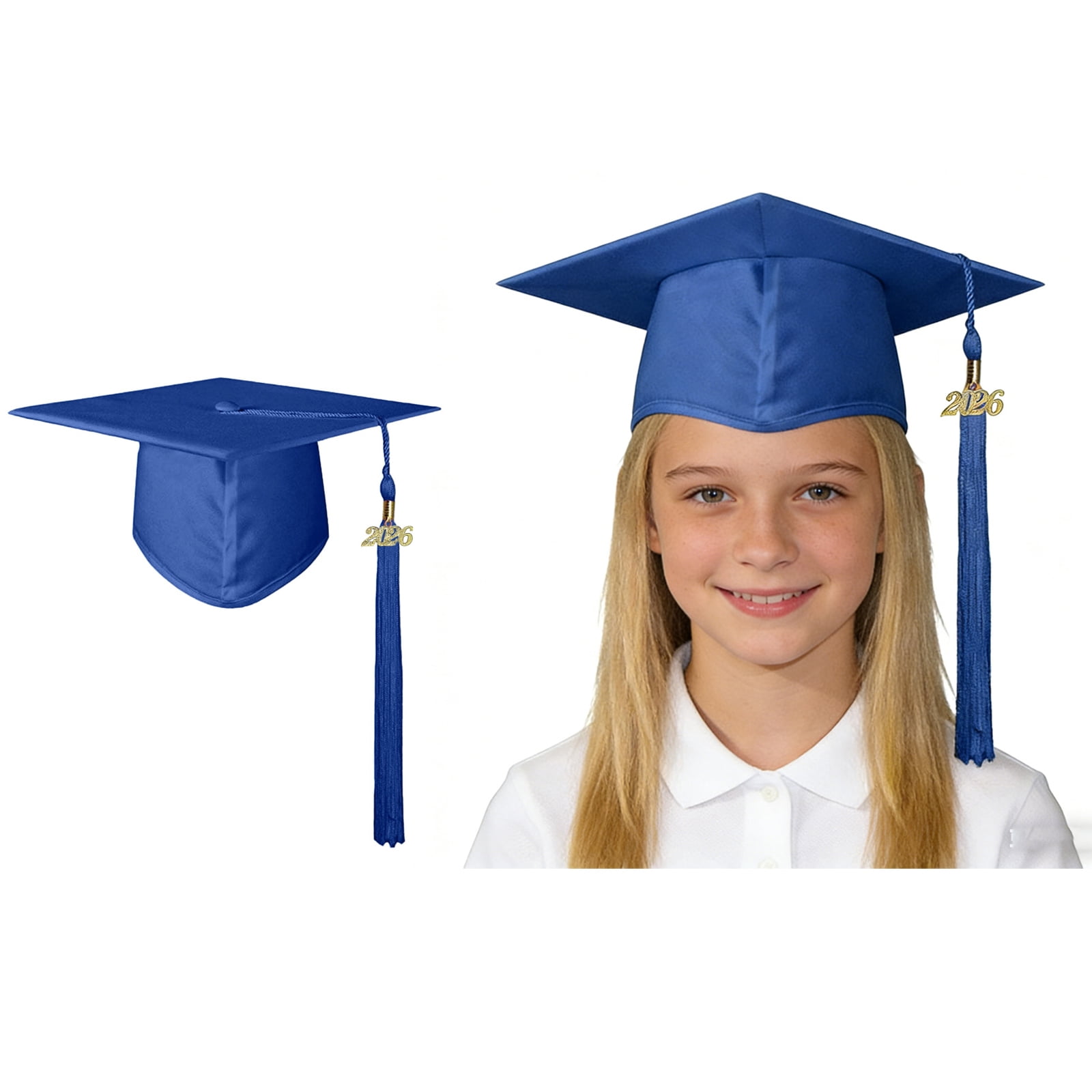 Graduation Cap Navy Cap with Tassels 2026 Graduation Celebration ...