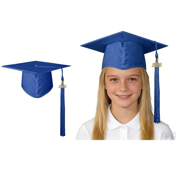 Graduation Cap Navy Cap with Tassels 2026 Graduation Celebration