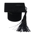 thumbnail image 1 of Graduation Cap Ring Box, Velvet Jewelry Gift Box for Graduation Party Favors, Graduation Gift for Him Her Friends(Black), 1 of 6