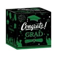 thumbnail image 1 of Graduation Cap-Shaped Ballot Box, Cardboard Decoration for Party Games and Messages, Foldable Design, 1 of 9