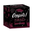 thumbnail image 1 of Graduation Cap-Shaped Ballot Box, Cardboard Decoration for Party Games and Messages, Foldable Design, 1 of 9