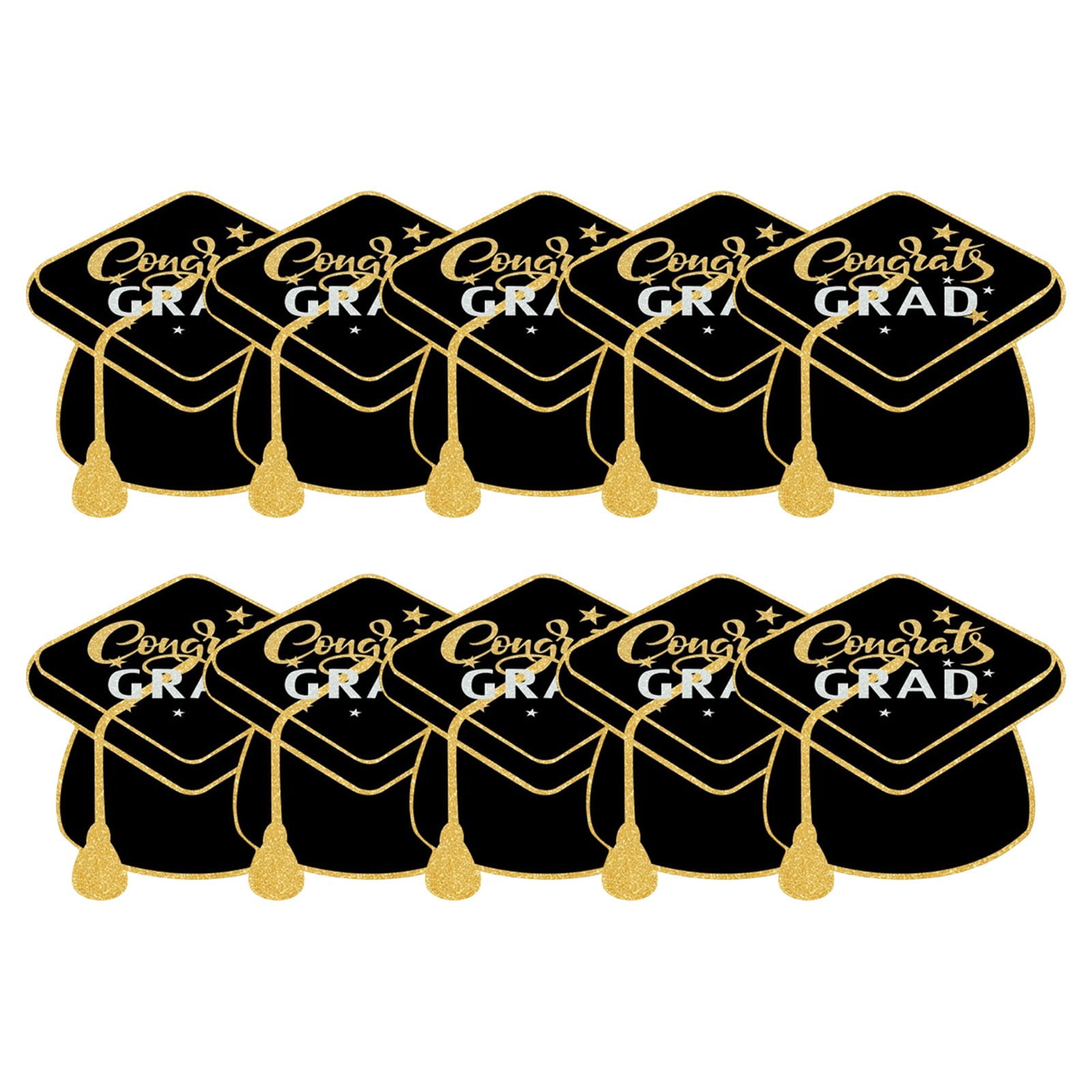 Graduation Cap Style Greeting Cards, Graduation Decorations for Party, Graduate Message Cards for High office College Class of 2026, 10 Cards