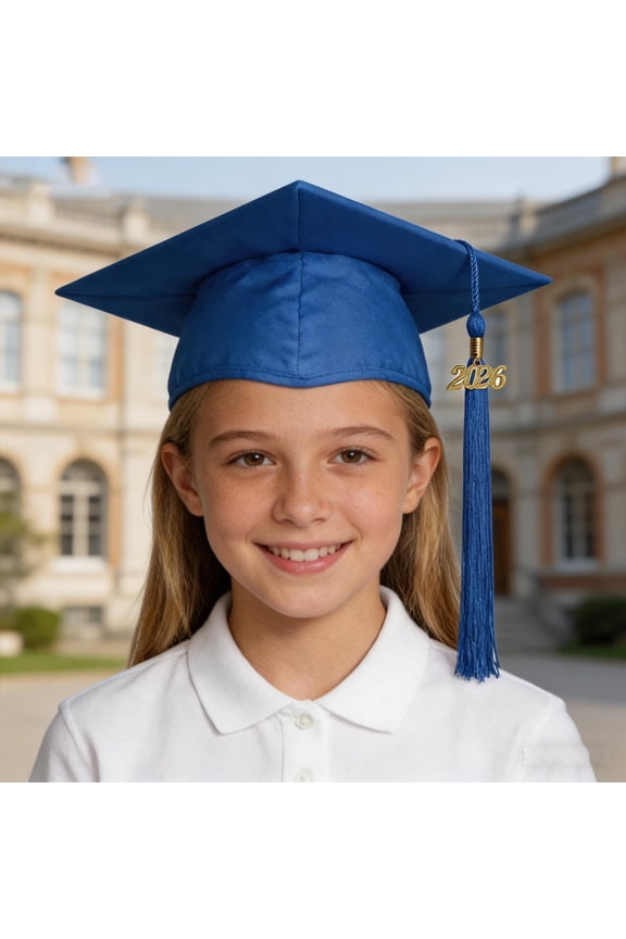 Graduation Caps Blue Graduation Cap with Tassel Graduation Hats
