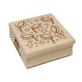 thumbnail image 1 of Graduation Caps Repeating Pattern Square Rubber Stamp Stamping Scrapbooking Crafting - Small 1.25in, 1 of 7