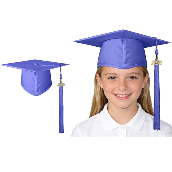 Graduation Caps for Kids Purple Graduation Cap with Tassels for Graduation Cap 2026 Graduation Hats