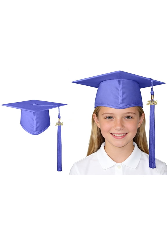 Graduation Caps for Kids Purple Graduation Cap with Tassels for Graduation Cap 2026 Graduation Hats