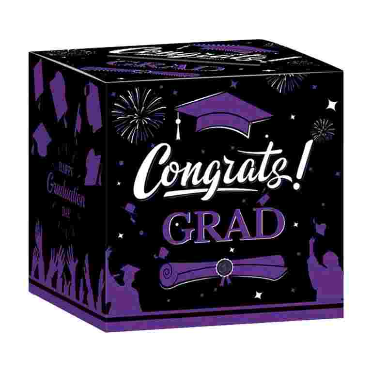 2025 grad card GRADUATION BUILD A GIFT BOOK The fun confetti and diploma graphics add an extra touch of celebration. Graduation Card 2025 Foldable