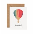 thumbnail image 1 of Graduation Card – "Congrats Grad! The Sky's The Limit!" Hot Air Balloon Design – Envelope Included, Blank Inside – Perfect Gift for Graduates, 1 of 2