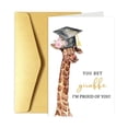 thumbnail image 1 of Graduation Card Gift for Him Her, Congratulations Graduate Greeting Card for High School or College, Classic Graduation Gift for Son Daughter Friends Family, Proud of You Grad Cards, 1 of 6