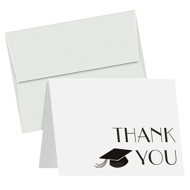 Graduation Cards 2024 – Thank You Card - Cute and Stylish Greeting ...