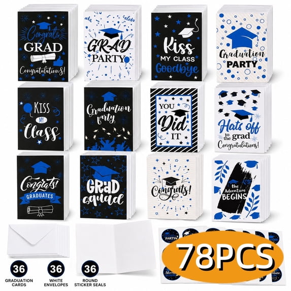 Graduation Cards for Grad Gift Greeting Cards with Envelopes College ...