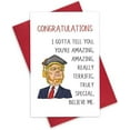 thumbnail image 1 of Graduation Congratulations Card with Humorous Character - Perfect for Celebrating Achievements, 1 of 3