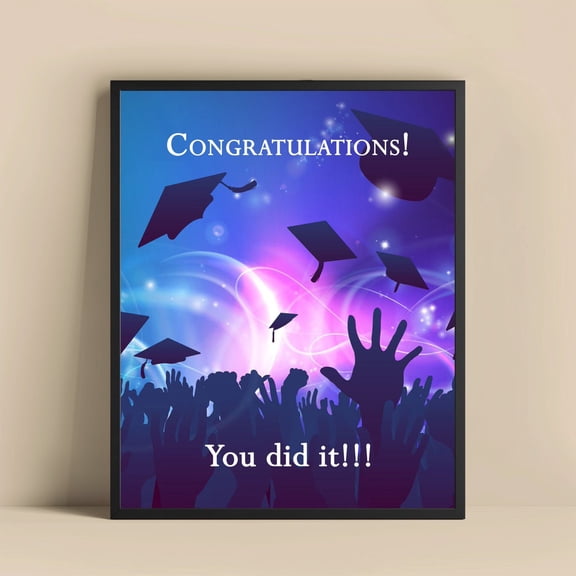 Graduation Congratulations Inspirational Motivational Graduate