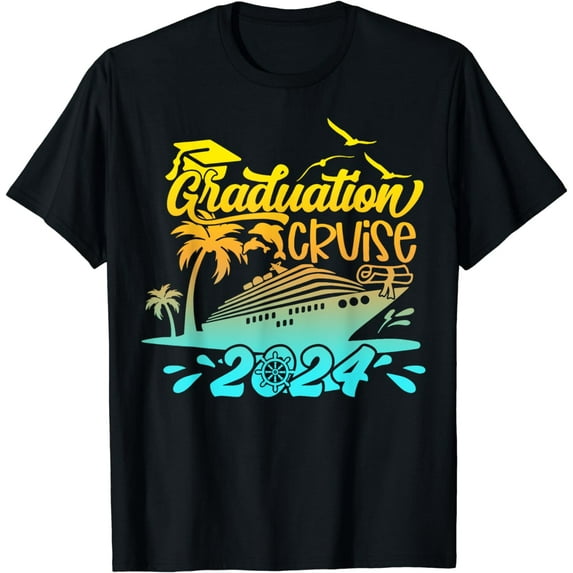 Graduation Cruise 2024 Vacation Beach Matching Group T-Shirt
