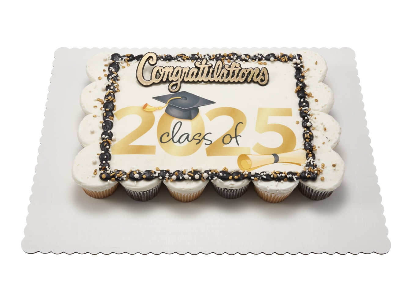 Graduation Cupcake Cake