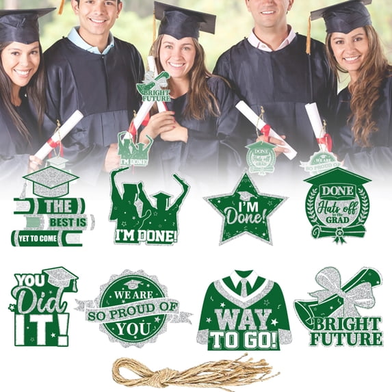 Graduation CutoutsGraduation Lei Accessories 2026 Cutouts Graduation Season Hanging Ornaments Class Of 2026 Cutouts Graduation Cutouts For Leis Graduation Tags