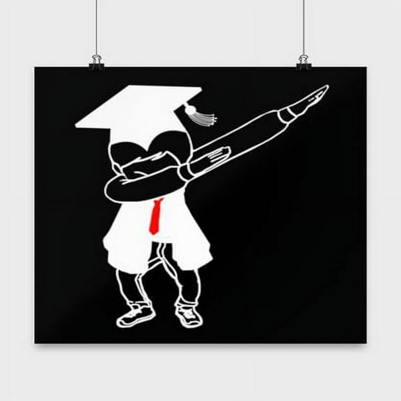 Graduation Celebration Art - Graduate Decor - 13x13 Poster Print - Wall Decor